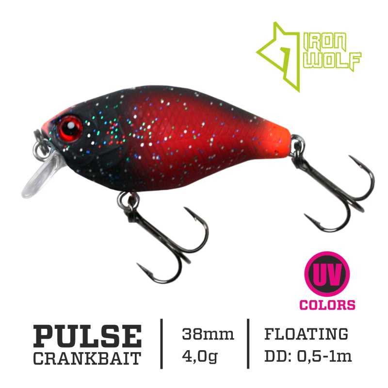 Vobleris Iron Wolf PULSE 4,2g 3,8cm (0.5-1.0m)