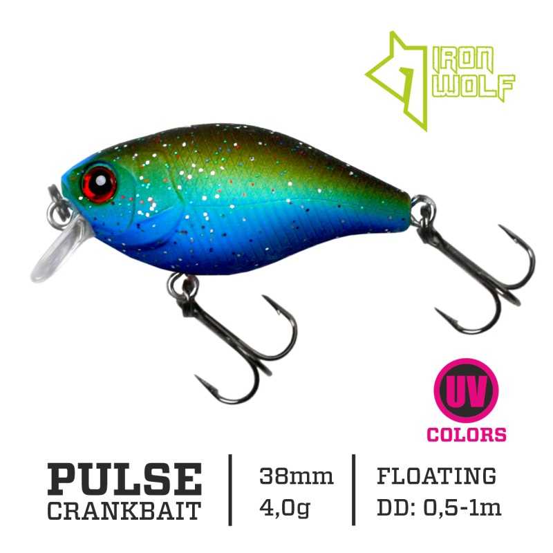 Vobleris Iron Wolf PULSE 4,2g 3,8cm (0.5-1.0m)