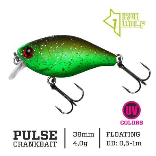 Vobleris Iron Wolf PULSE 4,2g 3,8cm (0.5-1.0m)