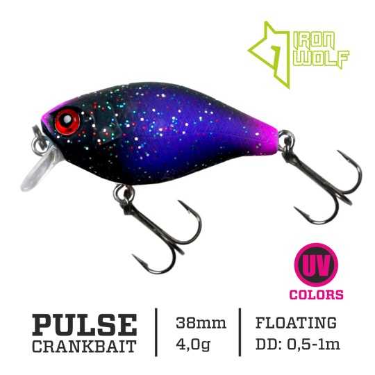Vobleris Iron Wolf PULSE 4,2g 3,8cm (0.5-1.0m)