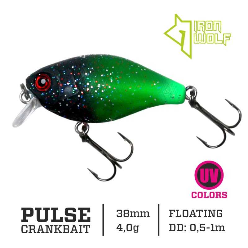Vobleris Iron Wolf PULSE 4,2g 3,8cm (0.5-1.0m)