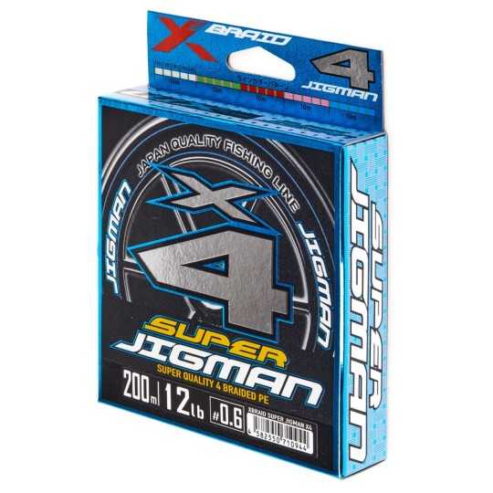 Pintas valas YGK X-Braid Super Jigman X4 200m. Pintas valas YGK X-Braid Super Jigman X4 200m.