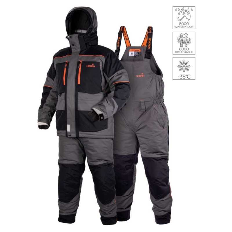 Kostiumas žieminis Norfin Discovery 3 Grey Kostiumas žieminis Norfin Discovery 3 Grey