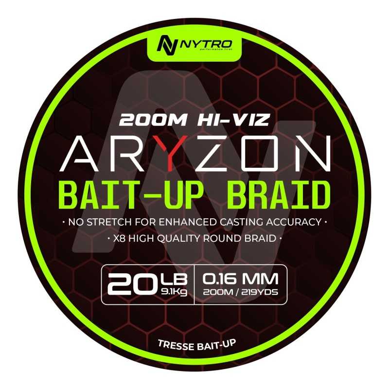 Valas Nytro Aryzon Hiviz Bait-Up Braid 0,16mm 200m Valas Nytro Aryzon Hiviz Bait-Up Braid 0,16mm 200m