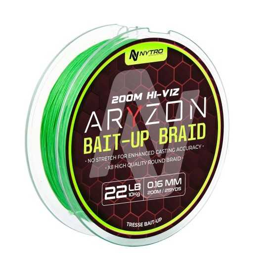 Valas Nytro Aryzon Hiviz Bait-Up Braid 0,16mm 200m Valas Nytro Aryzon Hiviz Bait-Up Braid 0,16mm 200m