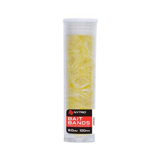 Gumelės Nytro Latex Bait Bands 100vnt Gumelės Nytro Latex Bait Bands 100vnt