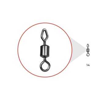 Suktukas Nytro Connex Mixed-Eye Mini Feeder Swivel 14