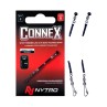 Atvadas Nytro Connex Stiff Feeder Link Hooked Snap 2vnt Atvadas Nytro Connex Stiff Feeder Link Hooked Snap 2vnt