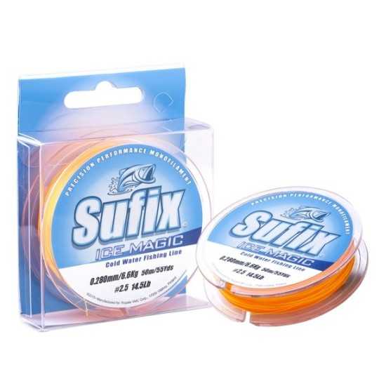 Valas Žieminis Sufix Ice Magic Neon Yellow/Orange 50m Valas Žieminis Sufix Ice Magic Neon Yellow/Orange 50m