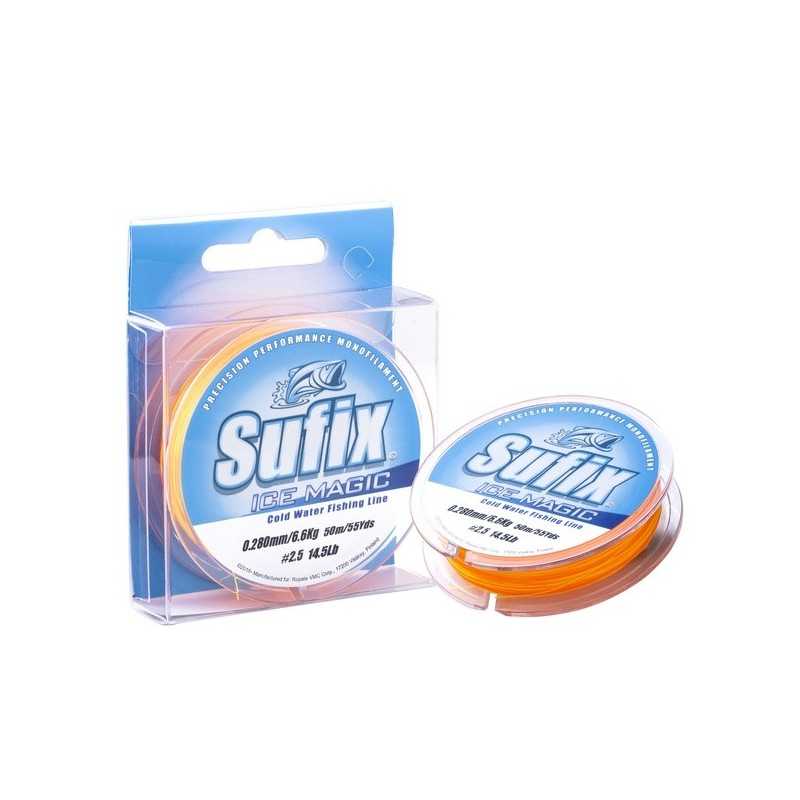 Valas Žieminis Sufix Ice Magic Neon Yellow/Orange 50m Valas Žieminis Sufix Ice Magic Neon Yellow/Orange 50m