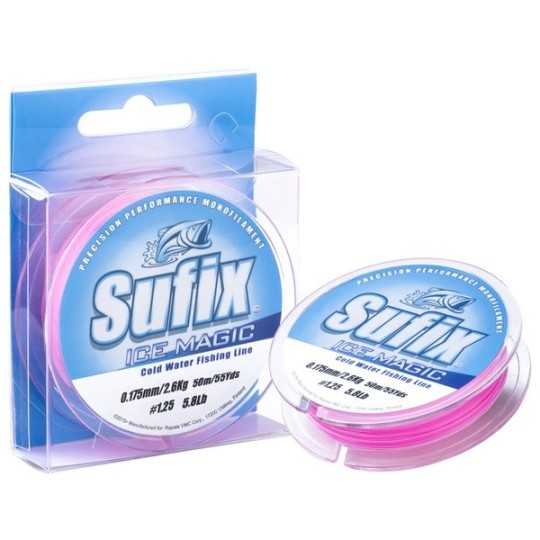 Valas Žieminis Sufix Ice Magic Neon White/Pink 50m Valas Žieminis Sufix Ice Magic Neon White/Pink 50m
