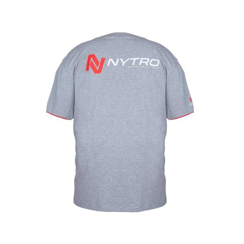 Marškinėliai Nytro Light Marl Grey Tee Shirt Marškinėliai Nytro Light Marl Grey Tee Shirt
