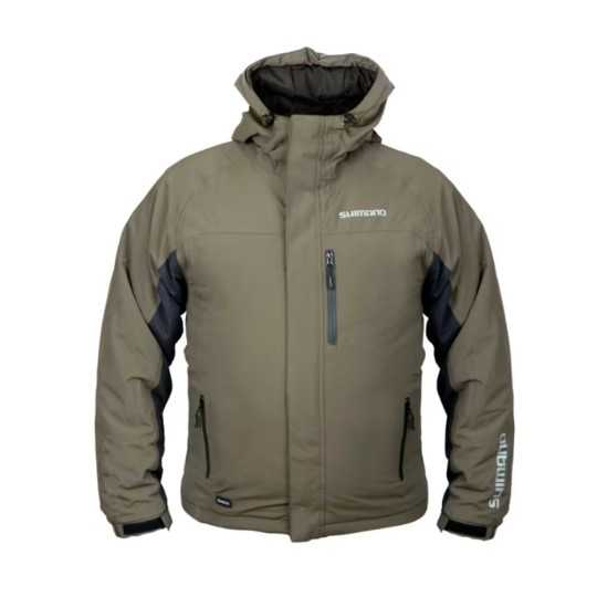 Striukė Shimano SHM Rain Jacked Padded Green Striukė Shimano SHM Rain Jacked Padded Green