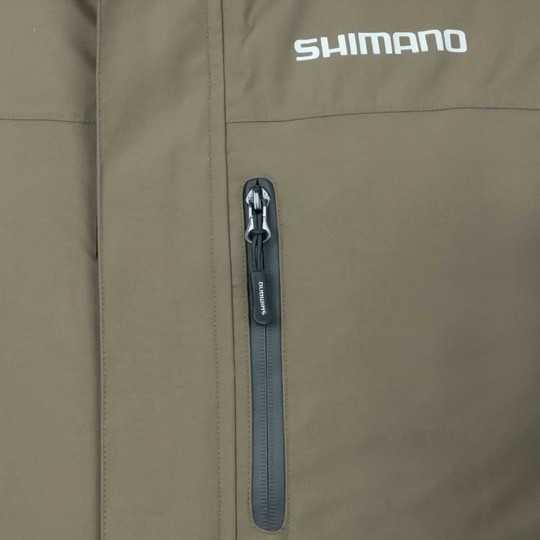 Striukė Shimano SHM Rain Jacked Padded Green Striukė Shimano SHM Rain Jacked Padded Green