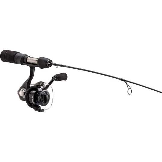 Žieminė meškerėlė su rite 13 Fishing Blackout ice combo Žieminė meškerėlė su rite 13 Fishing Blackout ice combo