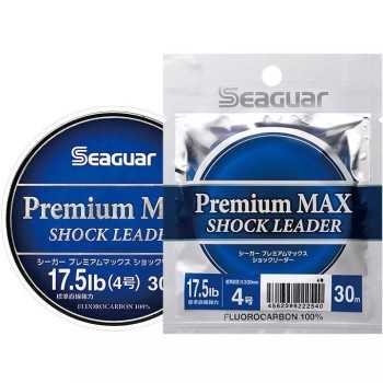 Valas Fluorokarboninis Seaguar Premium Max Shock Leader