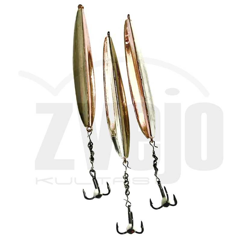 Blizgutė Žieminė Rankų darbo "Tribriaunė" 6.5cm/11.5g Blizgutė Žieminė Rankų darbo "Tribriaunė" 6.5cm/11.5g