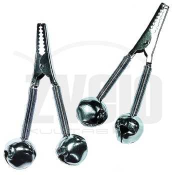 Skambutis prisegamas metalinis