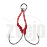 Kabliukai Savage gear Bloody Assist Hook SJ 3/0 2vnt double Kabliukai Savage gear Bloody Assist Hook SJ 3/0 2vnt double