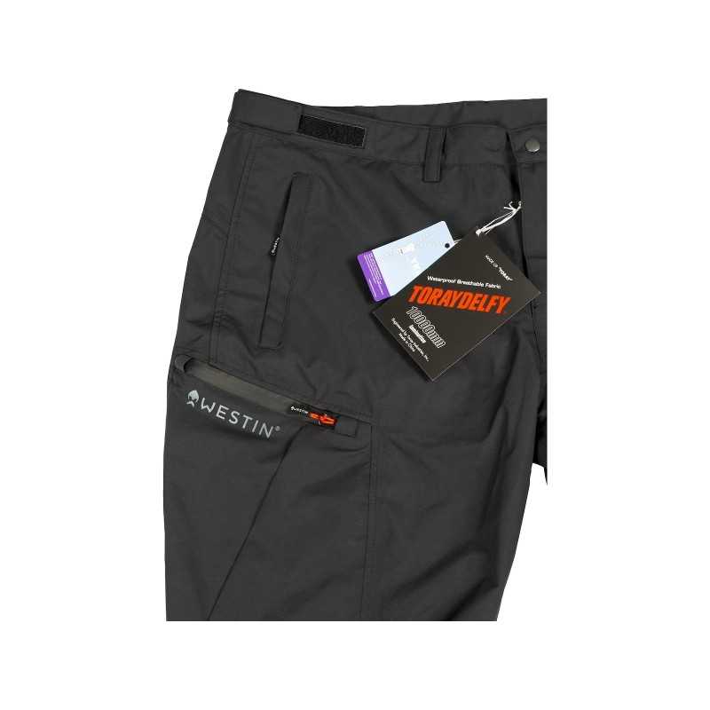 Kelnės Westin W6 Rain Pants Steel Balck Kelnės Westin W6 Rain Pants Steel Balck