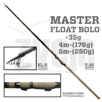 Plūdinė Meškerė Siweida Master Float Bolo -35g