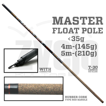 Plūdinė Meškerė Siweida Master Float Pole -35g (be žiedų)