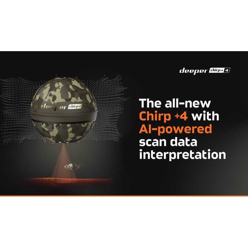 Echolotas Deeper Smart Sonar CHIRP+4 Echolotas Deeper Smart Sonar CHIRP+4