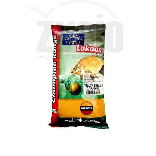 Jaukas Champion Feed 1kg Yellow Bream Caramel Jaukas Champion Feed 1kg Yellow Bream Caramel