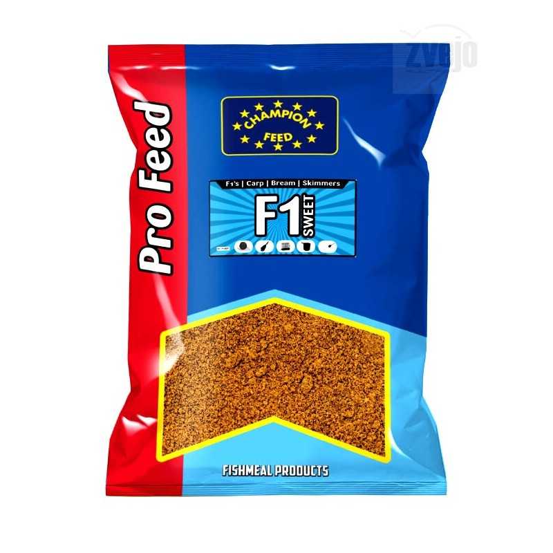 Jaukas Champion Feed 2kg Groundbaits F1 SWEET Jaukas Champion Feed 2kg Groundbaits F1 SWEET