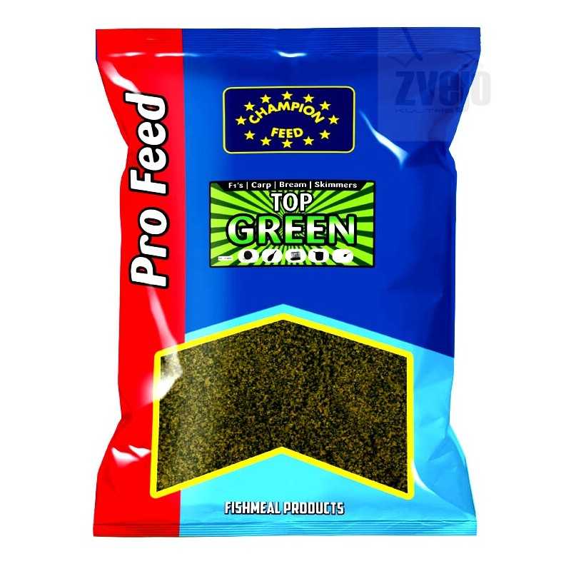 Jaukas Champion Feed 2kg Groundbaits TOP GREEN Jaukas Champion Feed 2kg Groundbaits TOP GREEN