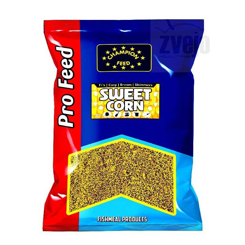 Jaukas Champion Feed 2kg Groundbaits SWEET CORN Jaukas Champion Feed 2kg Groundbaits SWEET CORN