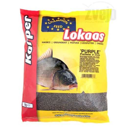 Peletės Champion Feed Black Purple pellets 1kg Peletės Champion Feed Black Purple pellets 1kg