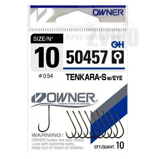 Kabliukai Owner Tenkara-S w/EYE 50457