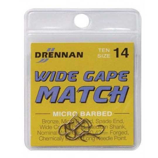 Kabliukai Drennan Wide Gape Match Kabliukai Drennan Wide Gape Match