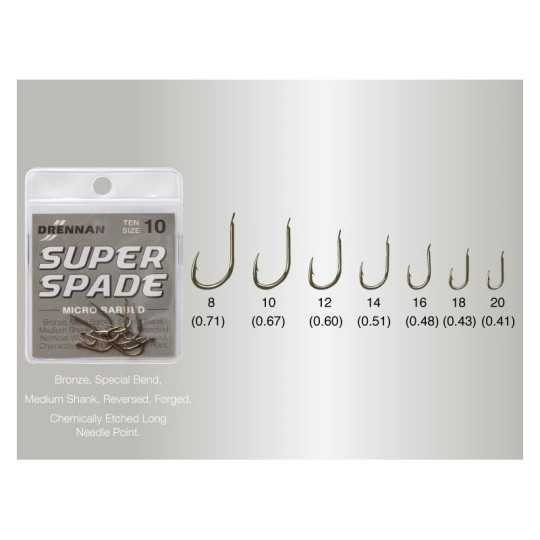 Kabliukai Drennan Super Spade