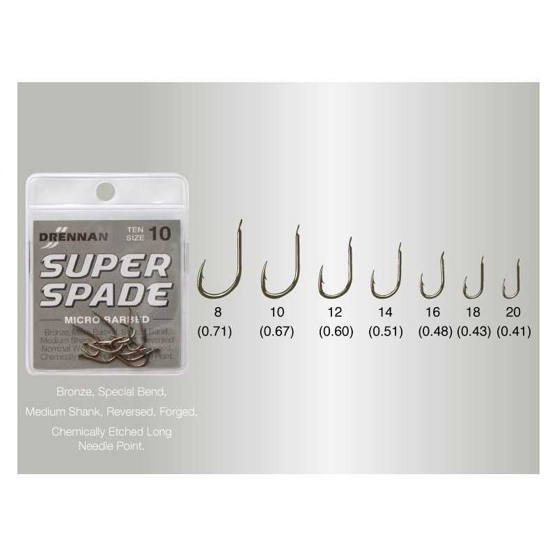 Kabliukai Drennan Super Spade