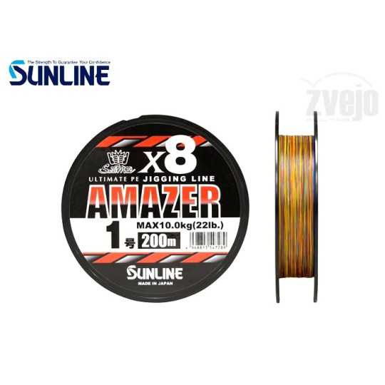 Valas Pintas Sunline SM Amazerx8 HG 200m Multi Color Valas Pintas Sunline SM Amazerx8 HG 200m Multi Color