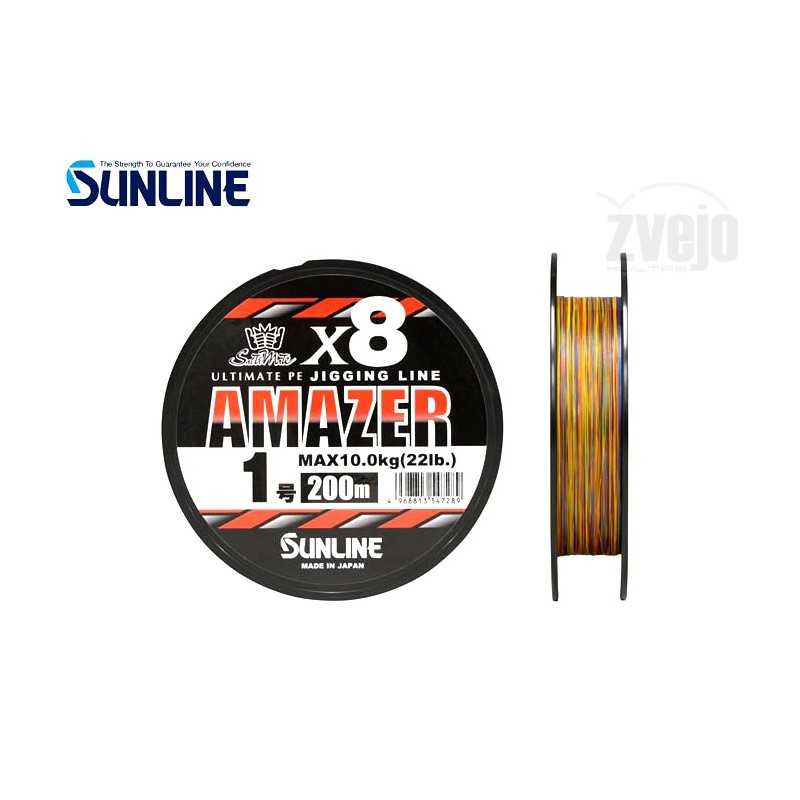 Valas Pintas Sunline SM Amazerx8 HG 200m Multi Color Valas Pintas Sunline SM Amazerx8 HG 200m Multi Color