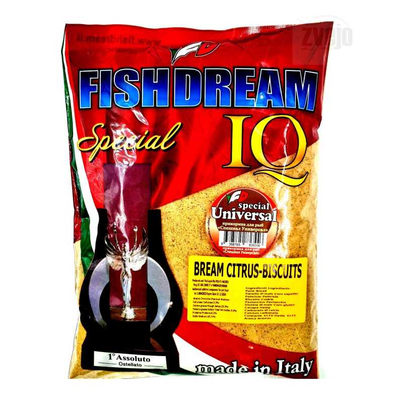Jaukas Fishdream 1kg Bream Citrus Biscuit Jaukas Fishdream 1kg Bream Citrus Biscuit
