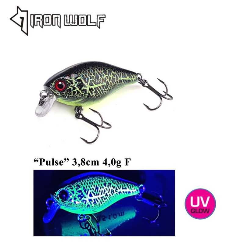 Vobleris Iron Wolf PULSE 4,2g 3,8cm (0.5-1.0m)