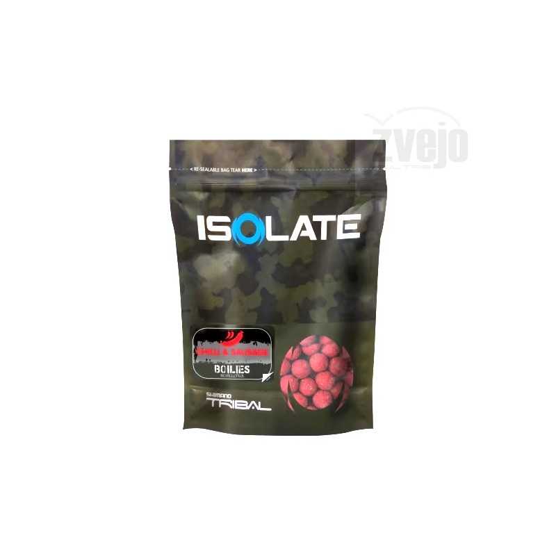 Boiliai Shimano Bait Isolate Boillie Chilli Sausage 1kg Boiliai Shimano Bait Isolate Boillie Chilli Sausage 1kg