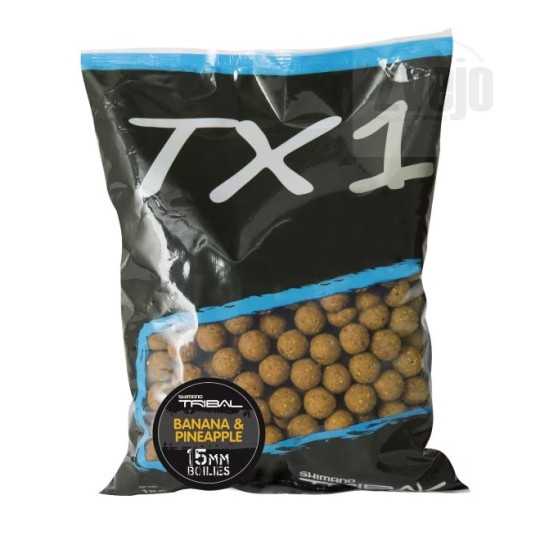 Boiliai Shimano TX1 Banana&Pineaple 1kg. Boiliai Shimano TX1 Banana&Pineaple 1kg.