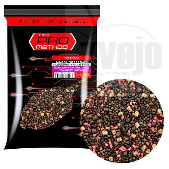 Peletės Timar Mix Pro Method Competition Pellet Mix 2-4mm 800g Peletės Timar Mix Pro Method Competition Pellet Mix 2-4mm 800g