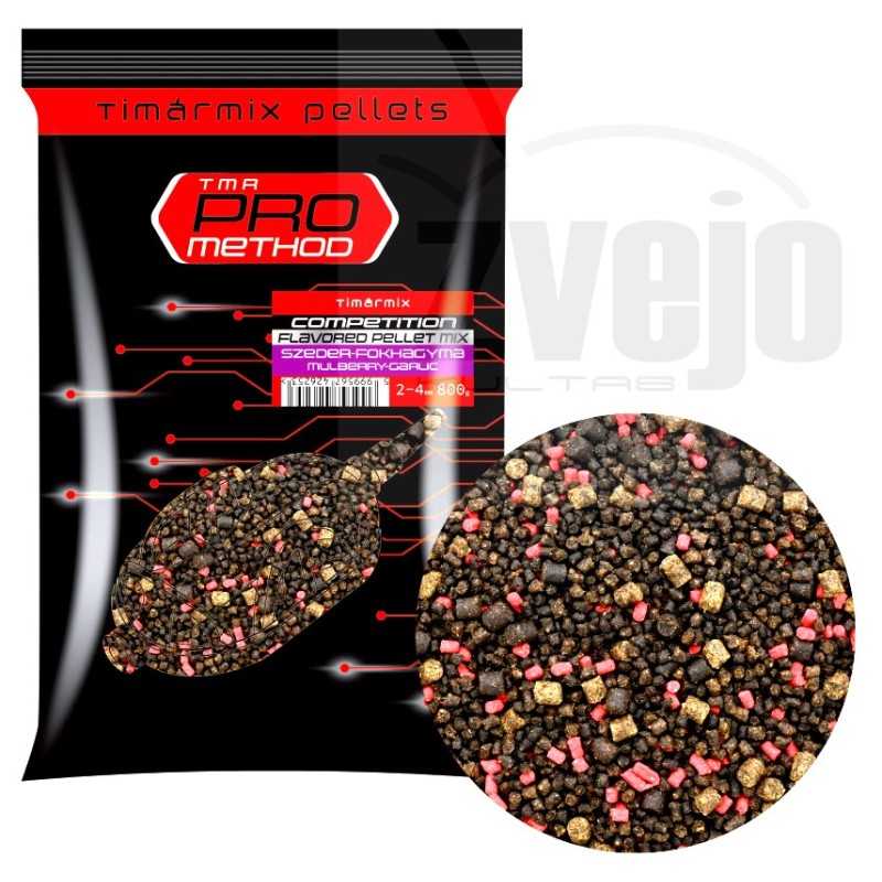 Peletės Timar Mix Pro Method Competition Pellet Mix 2-4mm 800g Peletės Timar Mix Pro Method Competition Pellet Mix 2-4mm 800g