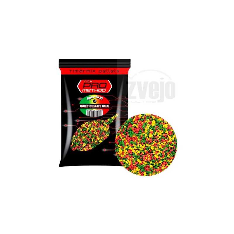 Peletės Timar Mix Pro Method Carp Pellet Mix 1,5mm 800g Peletės Timar Mix Pro Method Carp Pellet Mix 1,5mm 800g