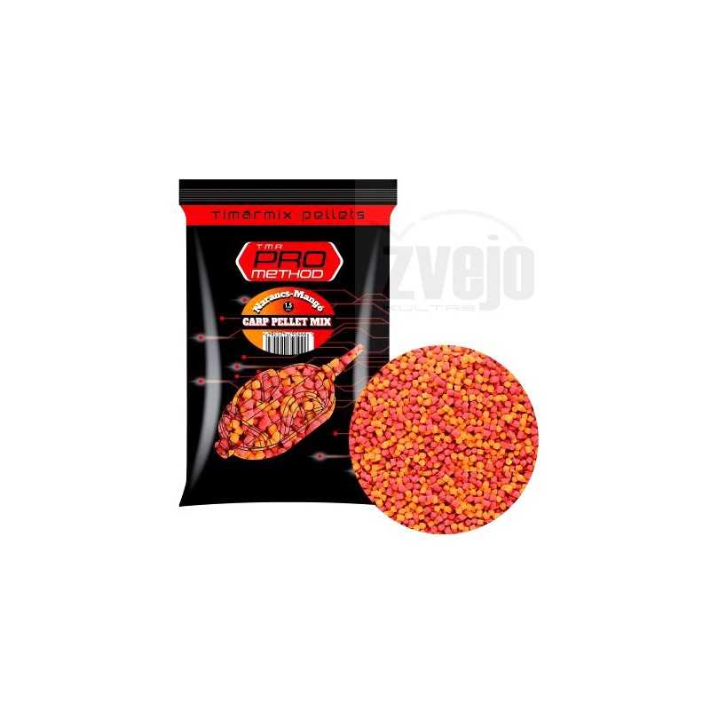Peletės Timar Mix Pro Method Carp Pellet Mix 1,5mm 800g Peletės Timar Mix Pro Method Carp Pellet Mix 1,5mm 800g