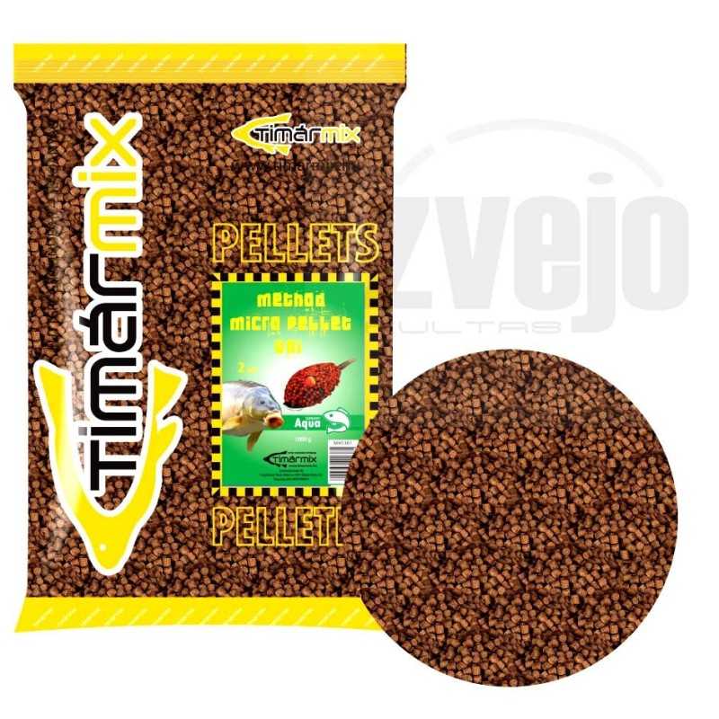 Peletės Timar Mix Method Aqua Uni-Fekete 2mm 800g Peletės Timar Mix Method Aqua Uni-Fekete 2mm 800g