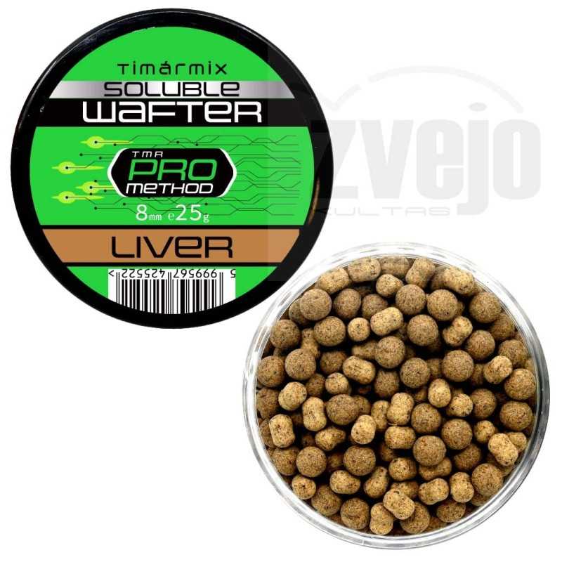 Peletės Timar Mix Pro Method Soluble Wafter 8mm 25g Peletės Timar Mix Pro Method Soluble Wafter 8mm 25g
