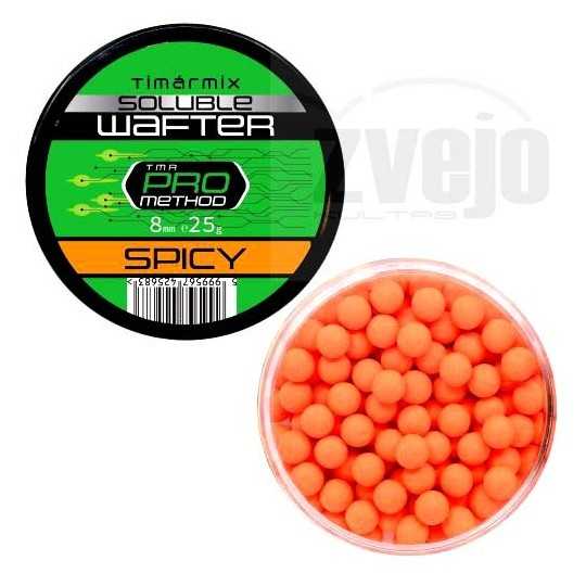 Peletės Timar Mix Pro Method Soluble Wafter 8mm 25g Peletės Timar Mix Pro Method Soluble Wafter 8mm 25g