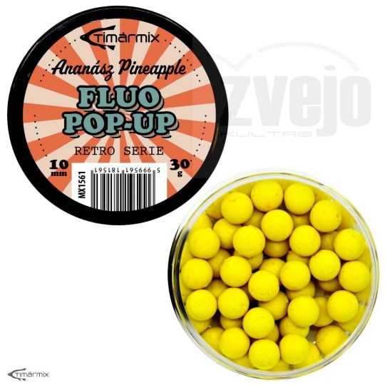 Boiliukai Timar-Mix Fluo Pop-Up 10mm 30g Boiliukai Timar-Mix Fluo Pop-Up 10mm 30g